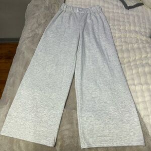 SHEIN baggy pants Decent material Lightweight Color light grey. Size extra small